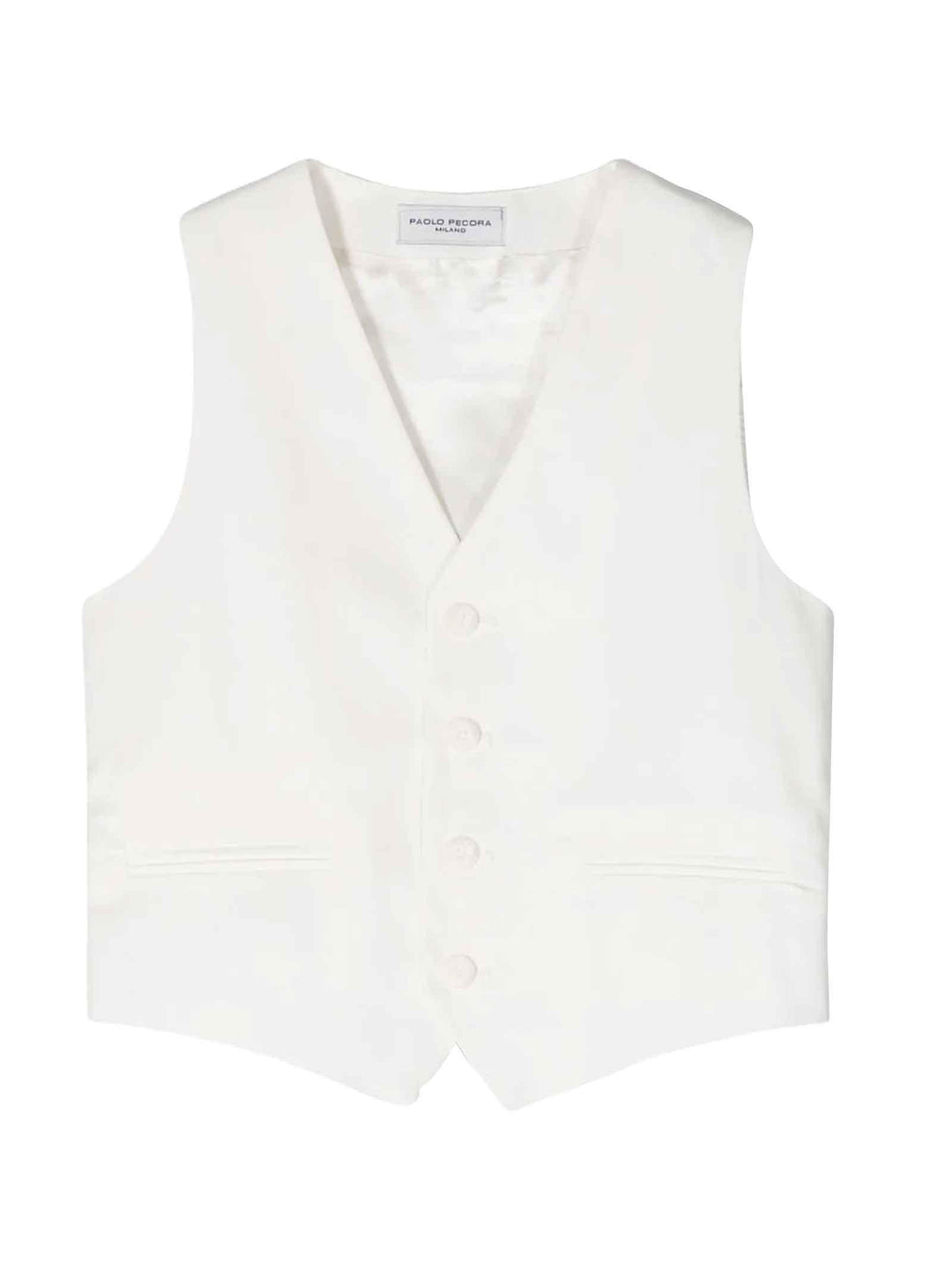 Gilet bianco bambino