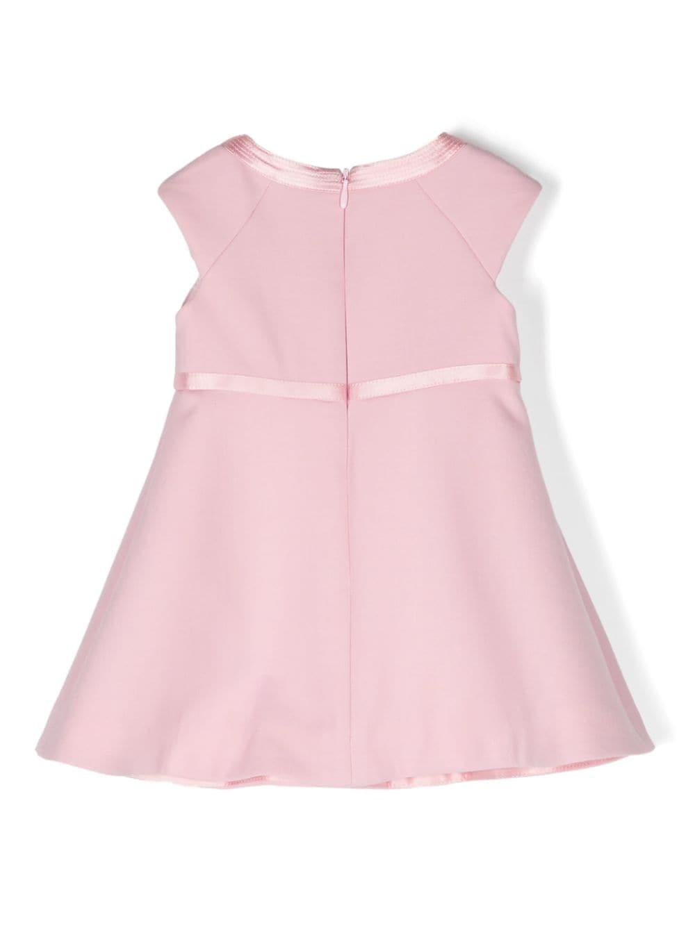 Abito rosa neonata 10151661A10547 1PS10 VERSACE 