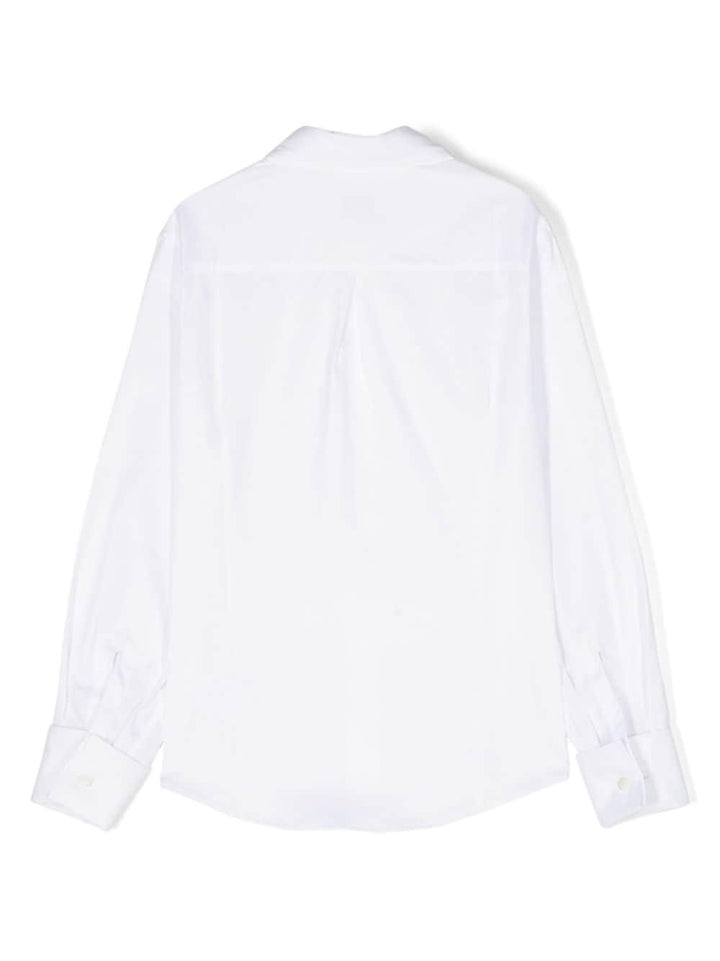 Camicia bianco ottico bambino