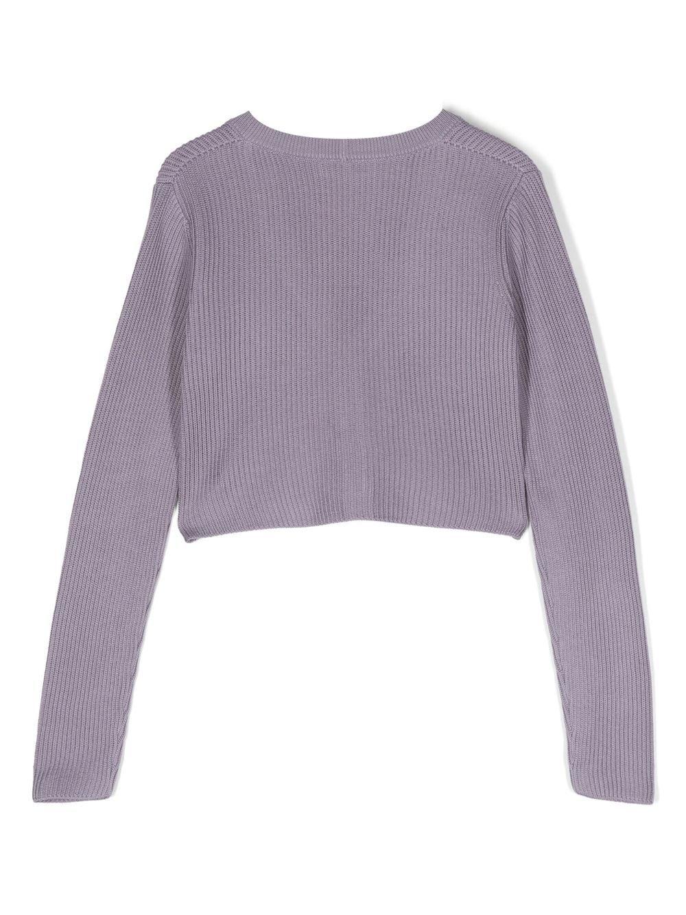 Cardigan lilla bambina