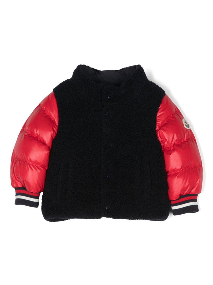 giubbino nero neonato 1A00025809J0 742 Moncler Kids 