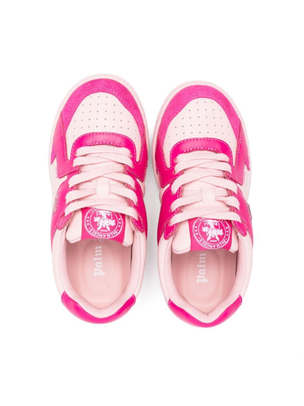 Sneakers rosa  bambina PGIA013F23LEA001 3032 PALM ANGELS KIDS 