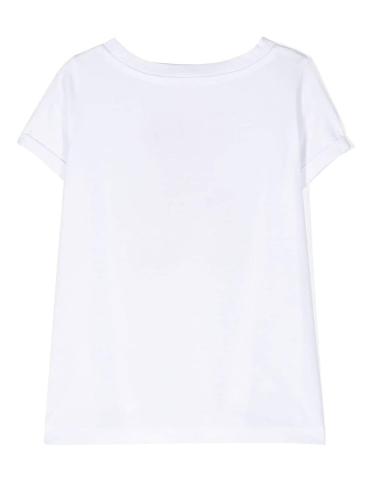 T-shirt bianca bambina