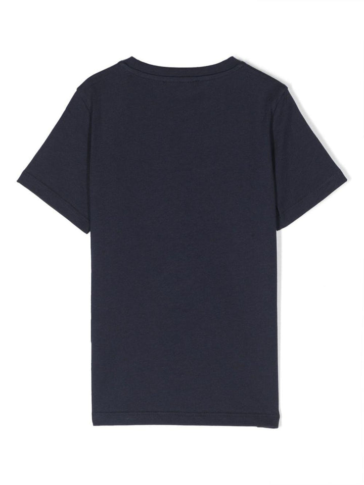 T-shirt blu navy bambino 10002391A10165 2UQ70 VERSACE 