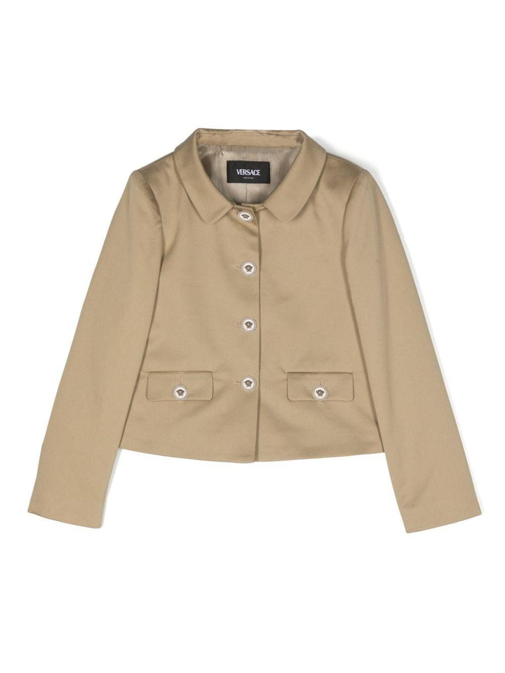 Giacca beige bambina