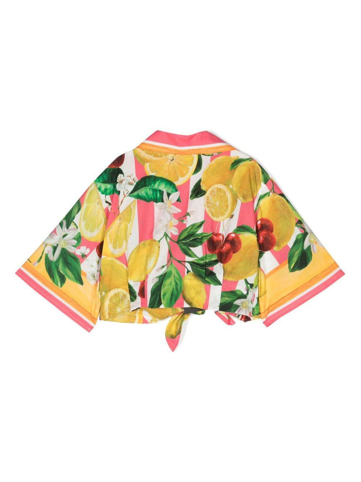 camicia fantasia bambina