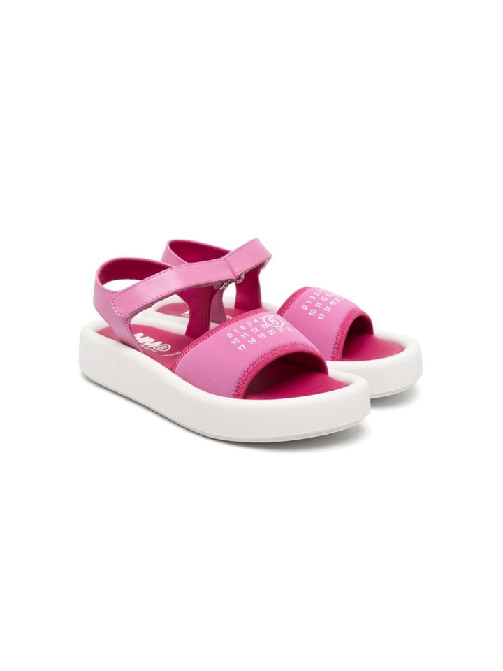 Sandali fucsia bambina