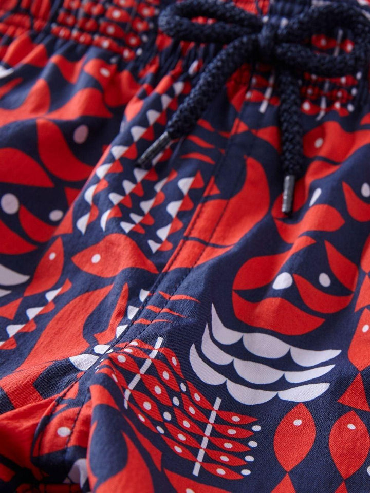 Costume rosso/multicolore bambino