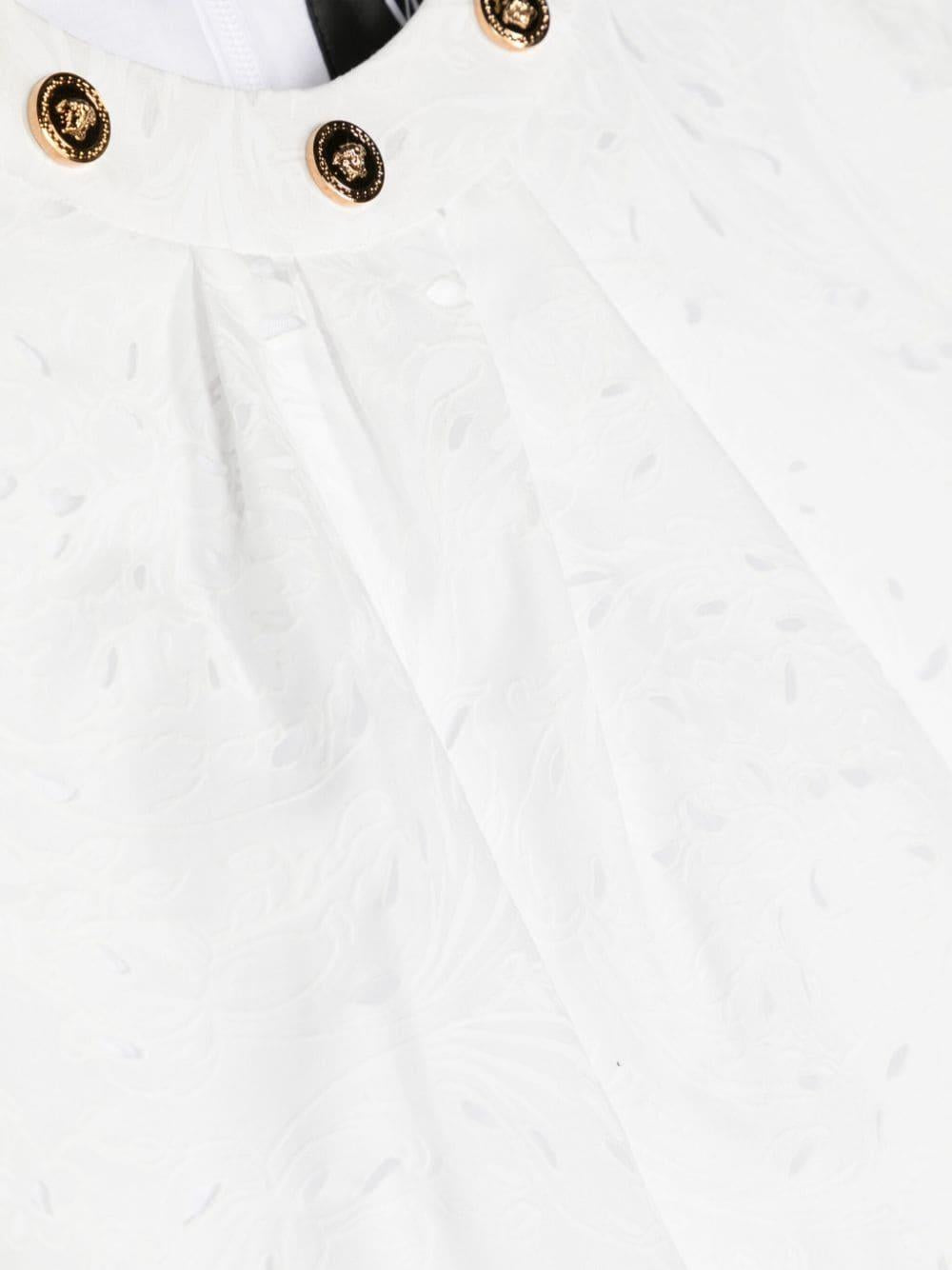 Blusa bianca neonata