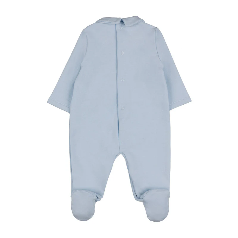 tutina celeste neonato I25107 AZZURRO Nanan 