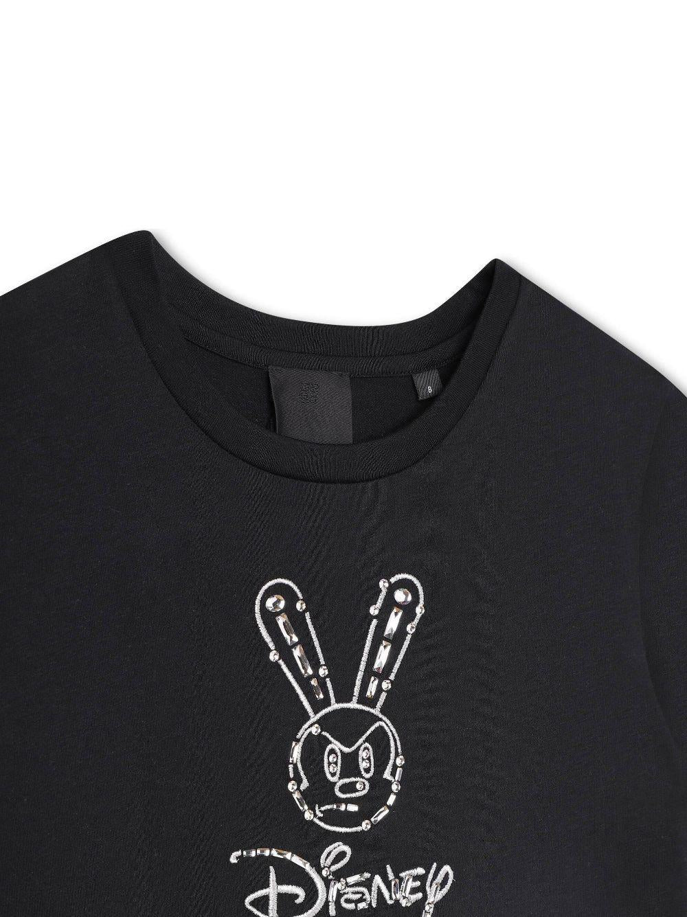 T-shirt nera bambina