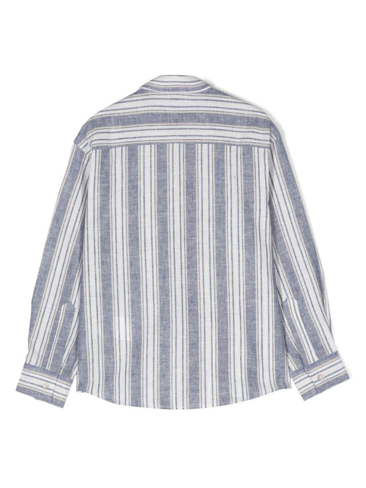 Camicia blu bambino