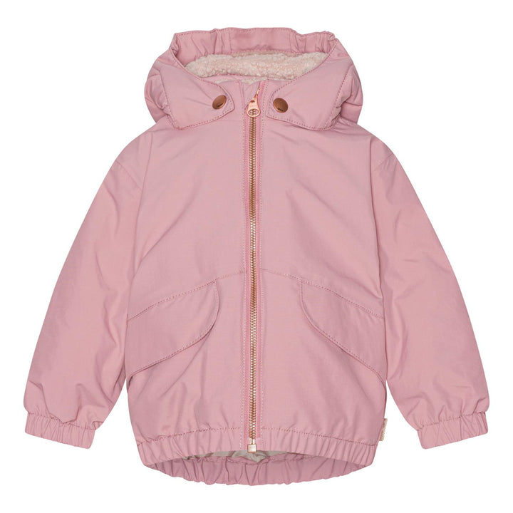 Parka rosa neonata