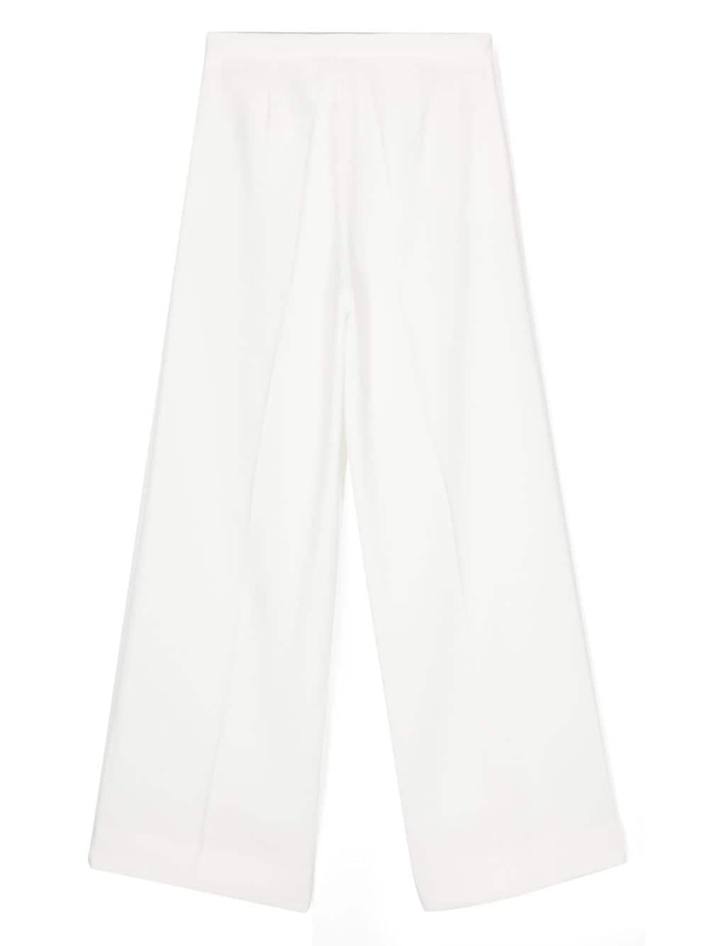 Pantaloni bianchi bambina