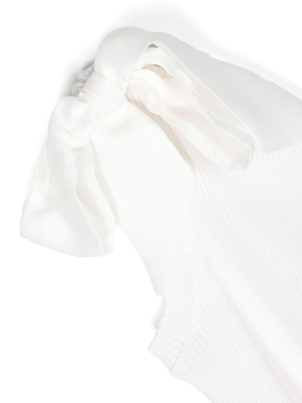 Top bianco bambina