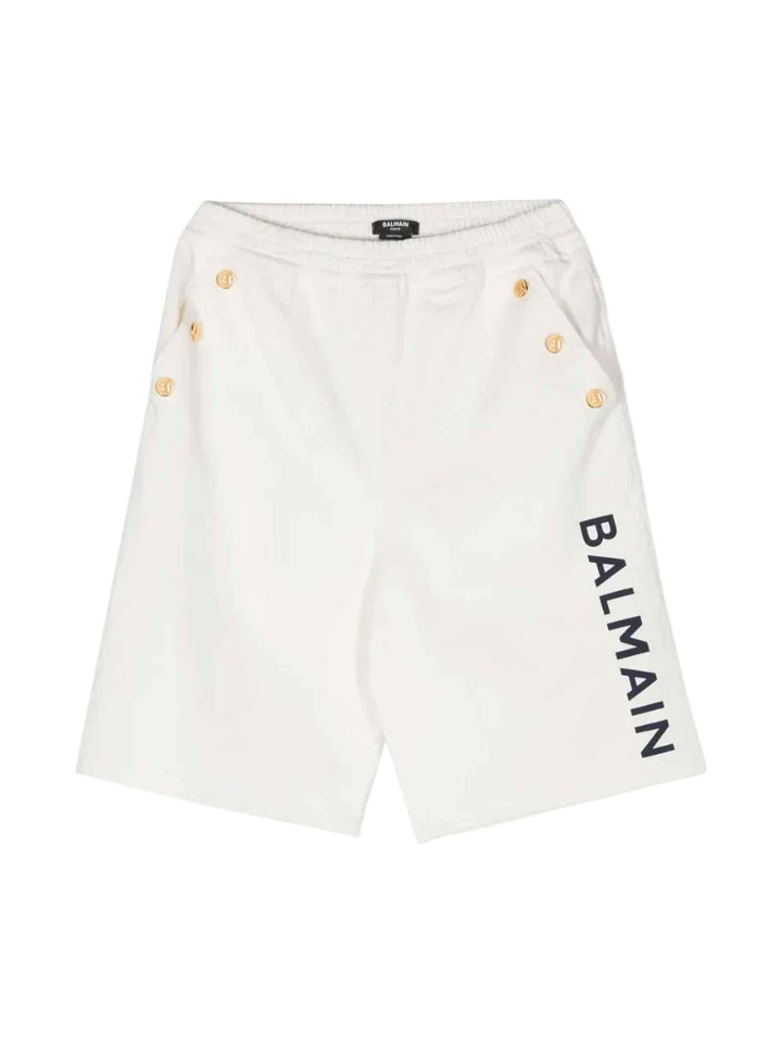 Shorts avorio bambino
