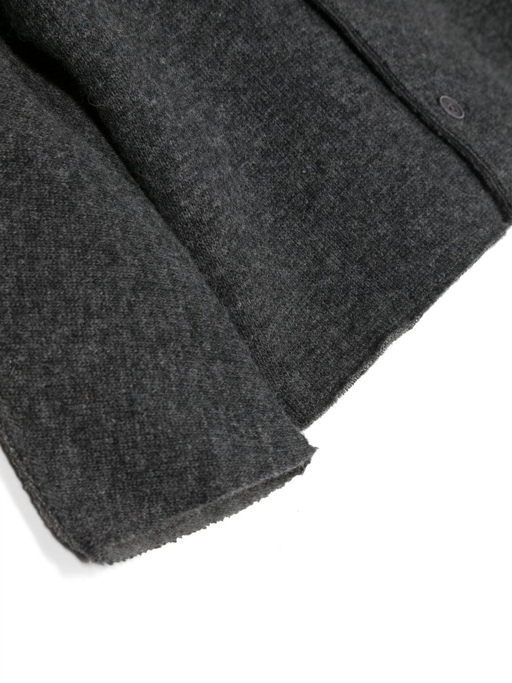 Cardigan grigio scuro neonato