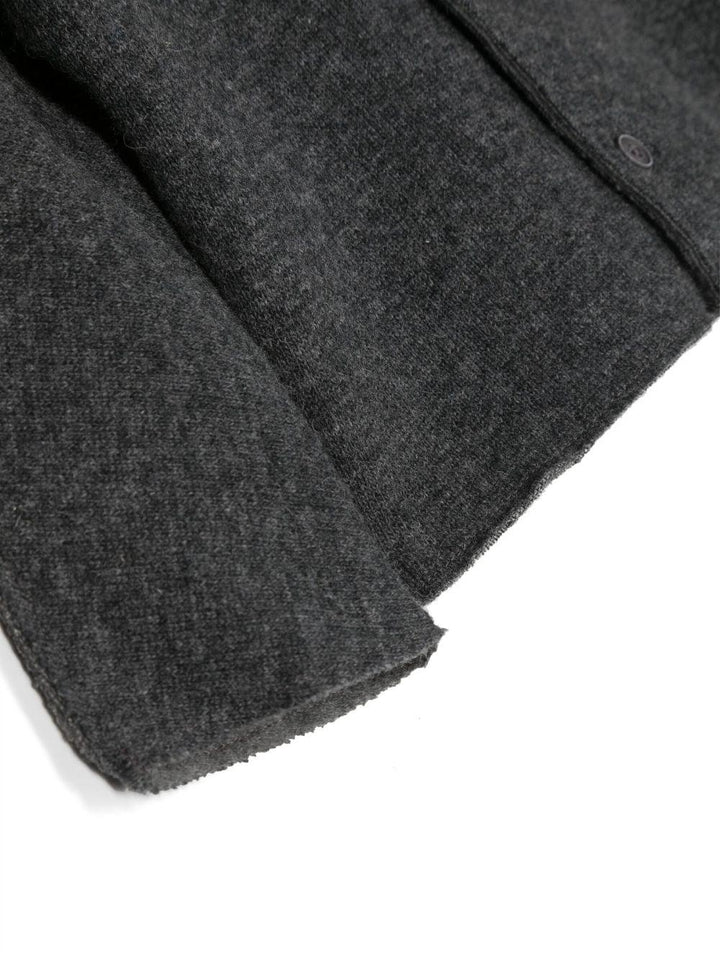 Cardigan grigio scuro neonato