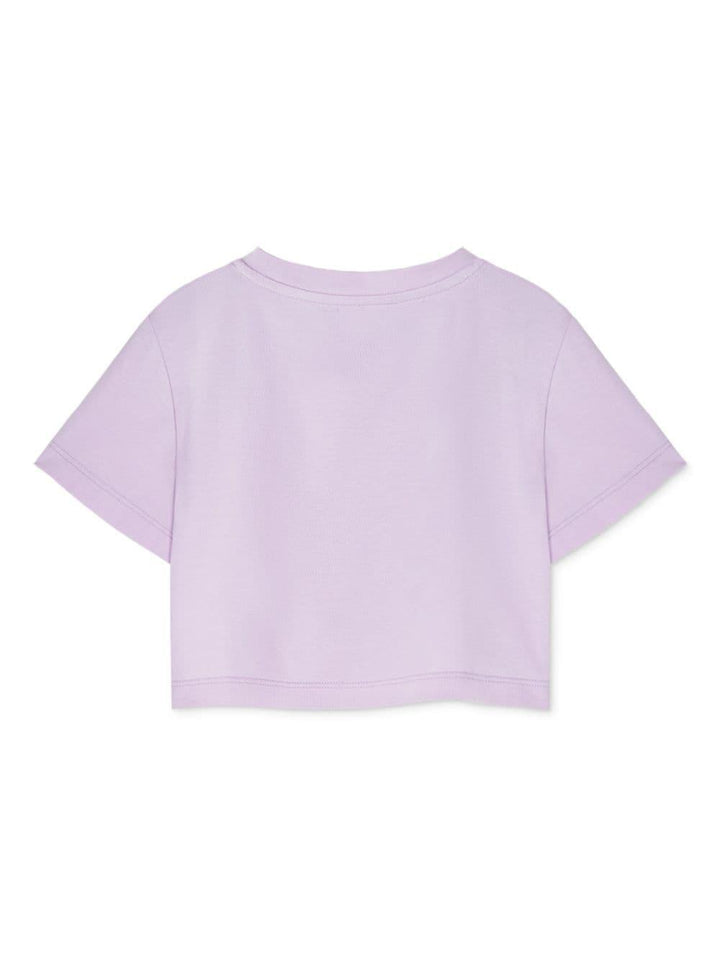 t-shirt lilla bambina