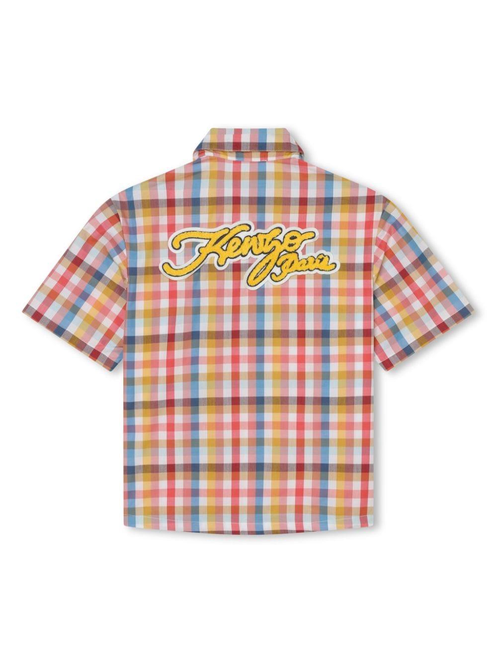Camicia multicolore bambino K60370 536 KENZO KIDS 