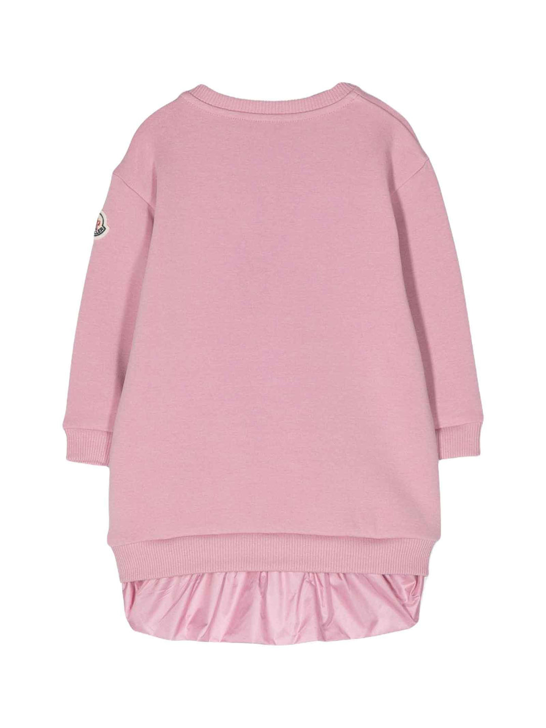 Abito rosa neonata 8I0000689A23 527 Moncler Kids 