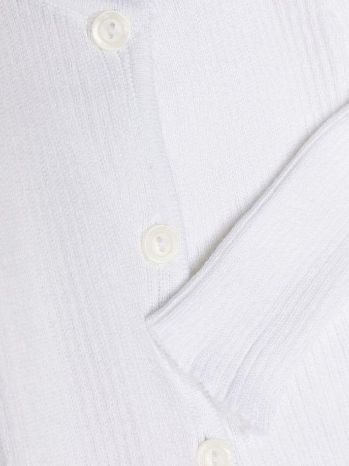 Cardigan neonata bianco