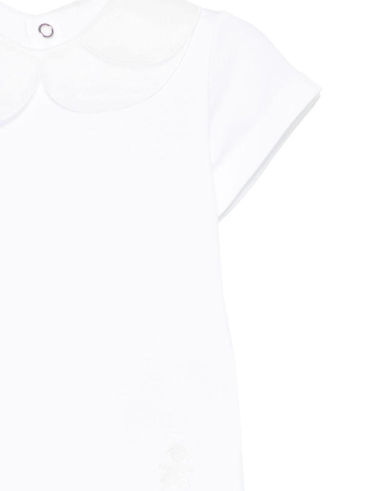 t-shirt bianca neonata