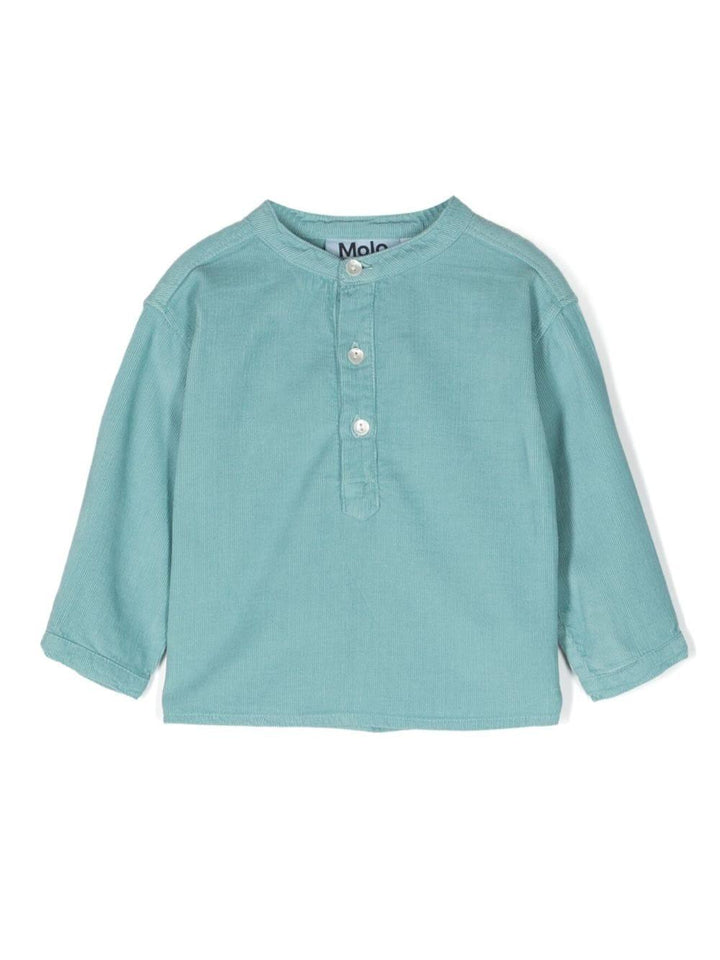 Camicia azzurra neonato unisex