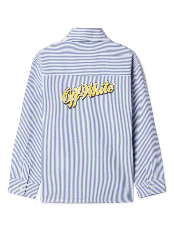 camicia celeste bambino