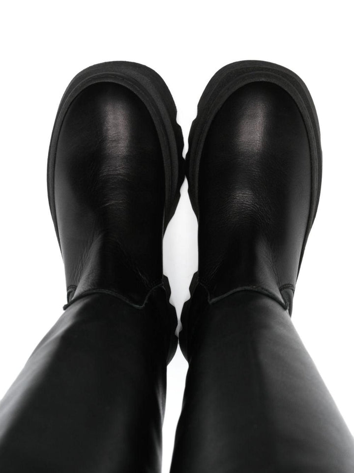 Stivali neri bambina 87B0202722 0050 Monnalisa kids 