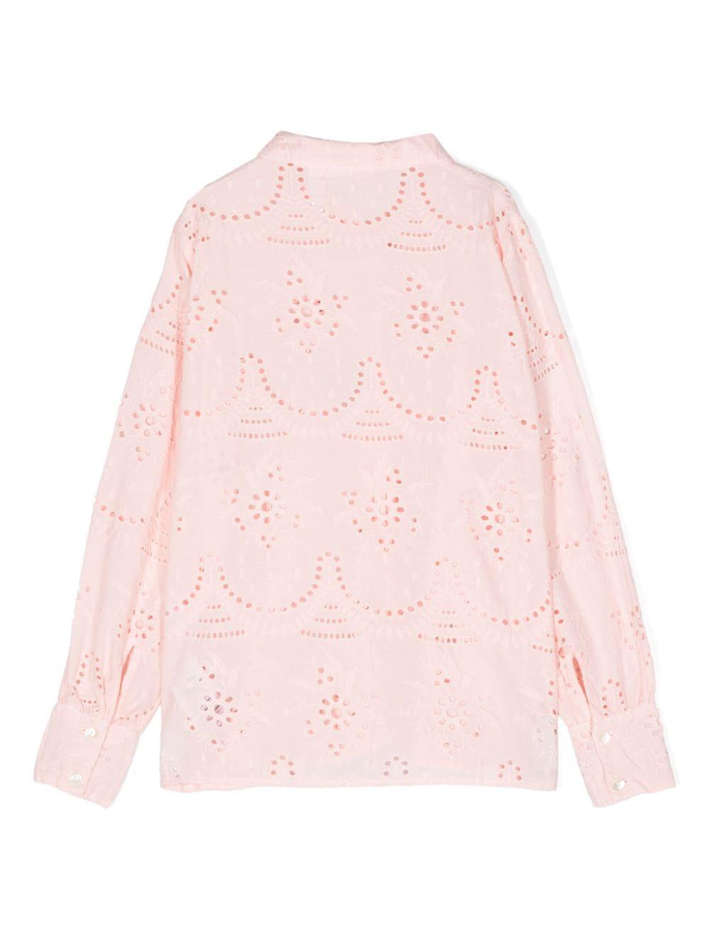 Camicia rosa bambina