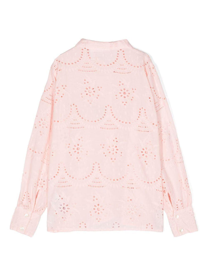 Camicia rosa bambina