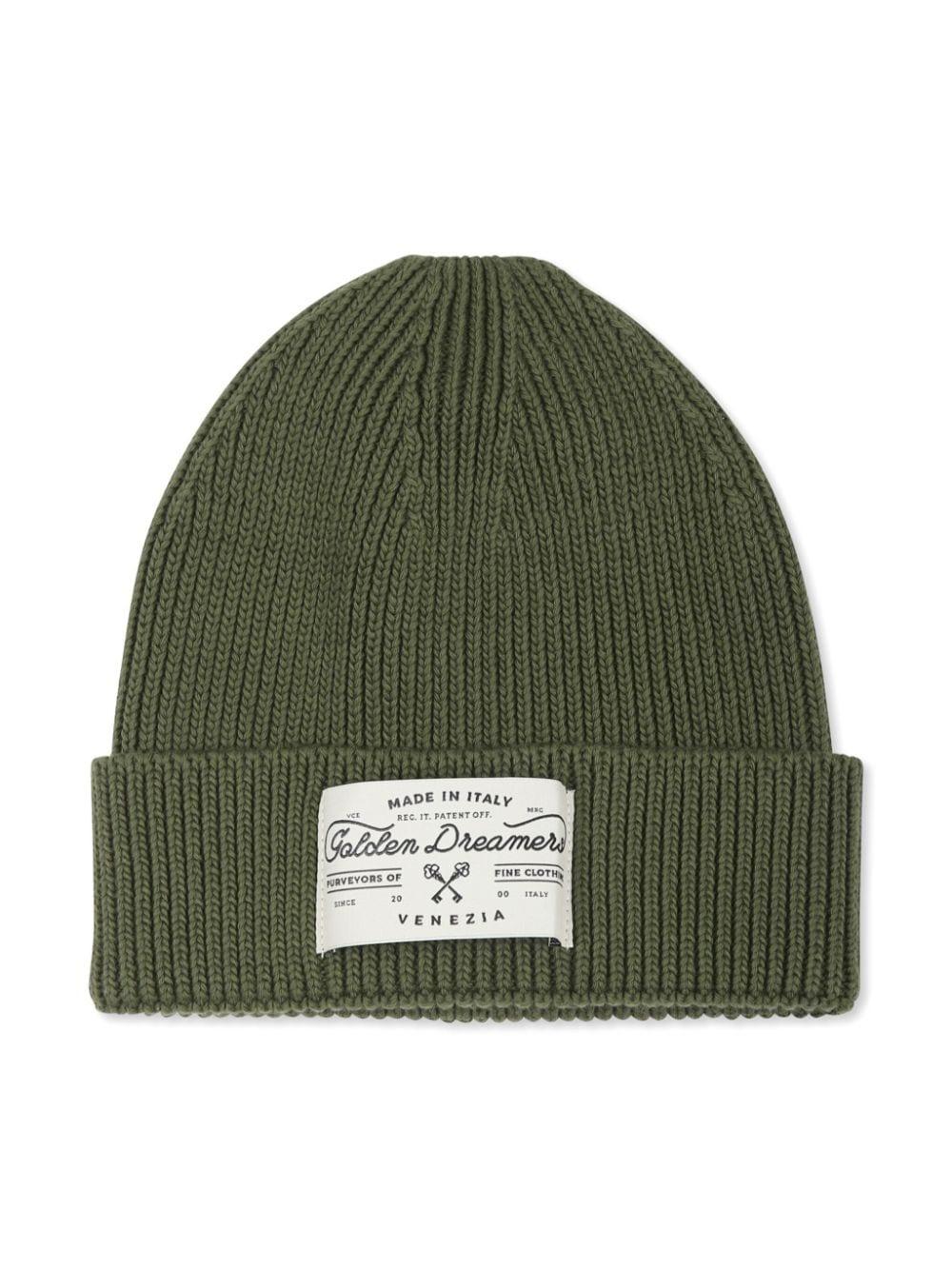 Cappello verde bambino