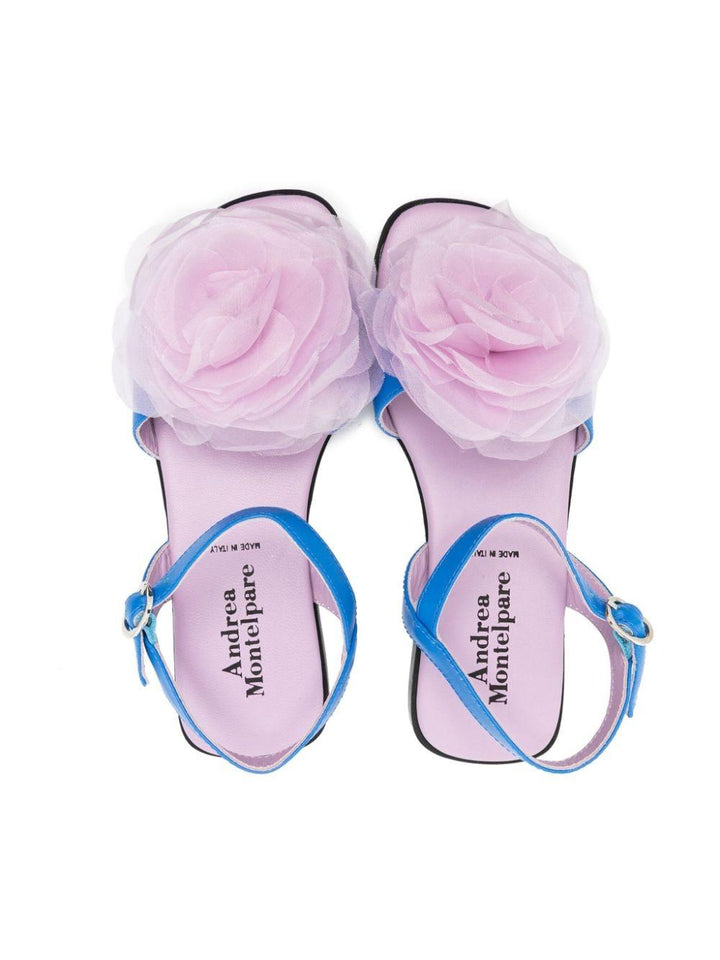 Sandali bambina blu/viola