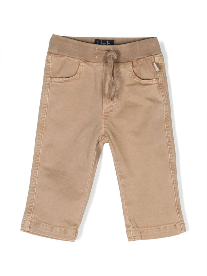Pantaloni marroni neonato