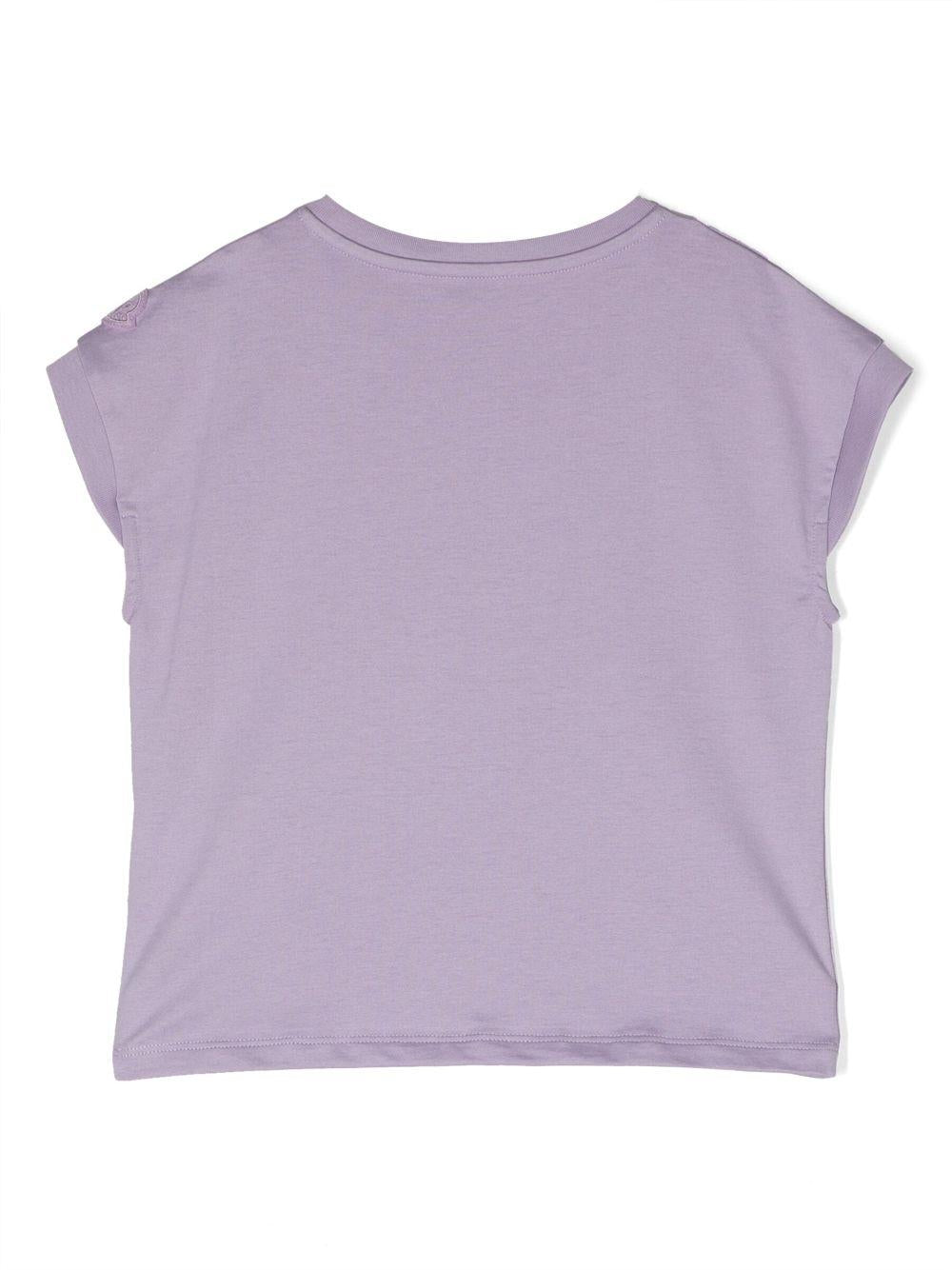 T-shirt lilla bambina