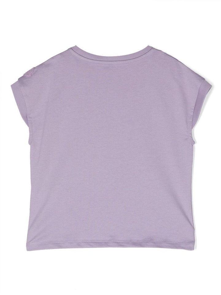 T-shirt lilla bambina
