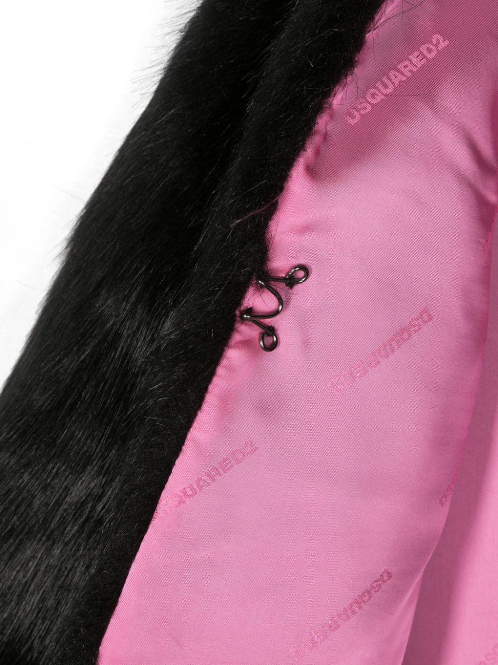 Pelliccia nera bambina