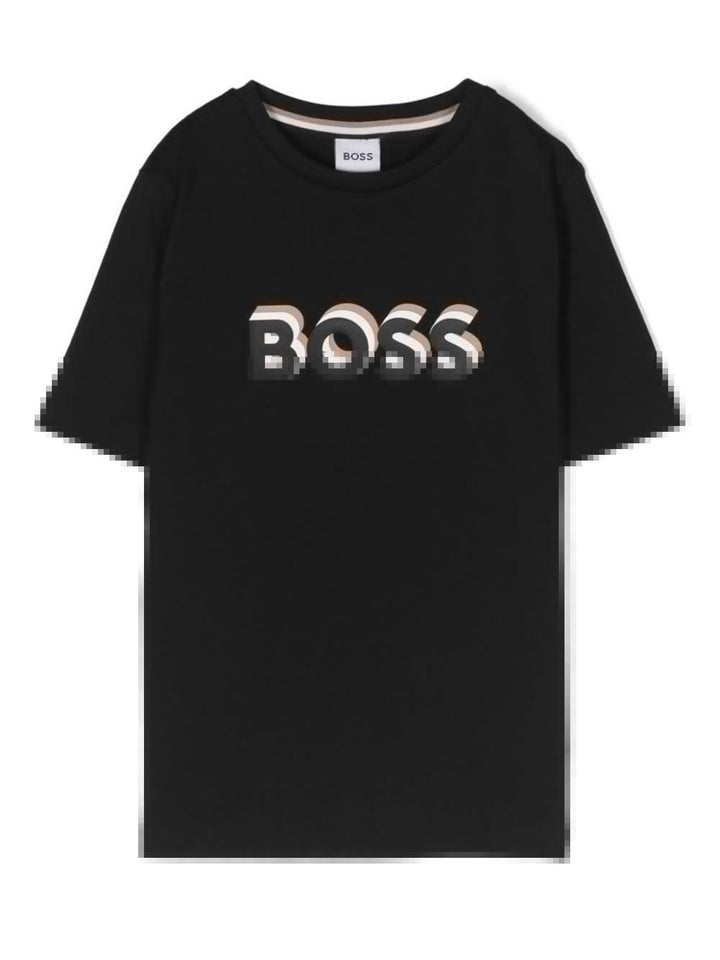 T-shirt bambino nera