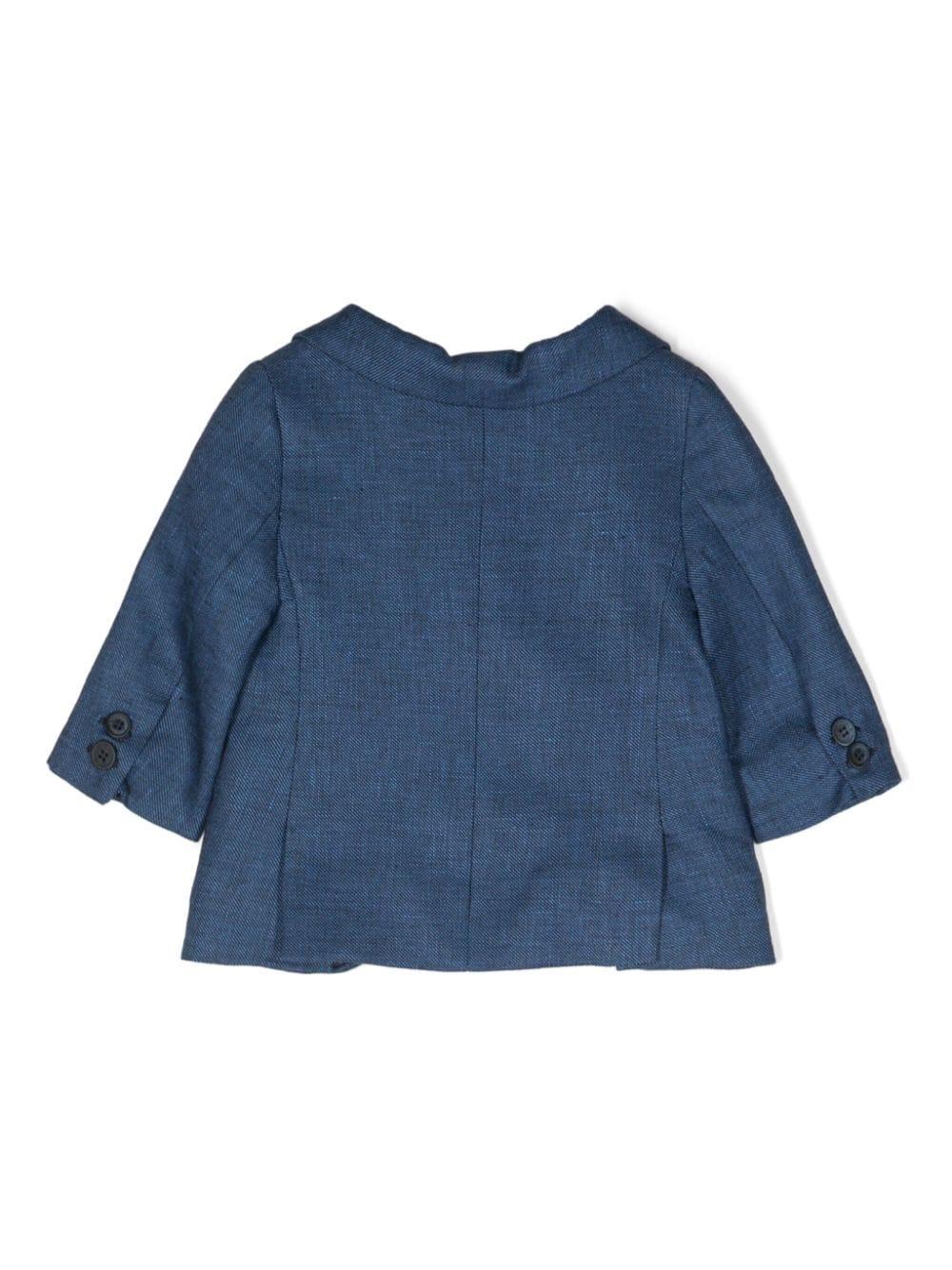 Giacca blu neonato