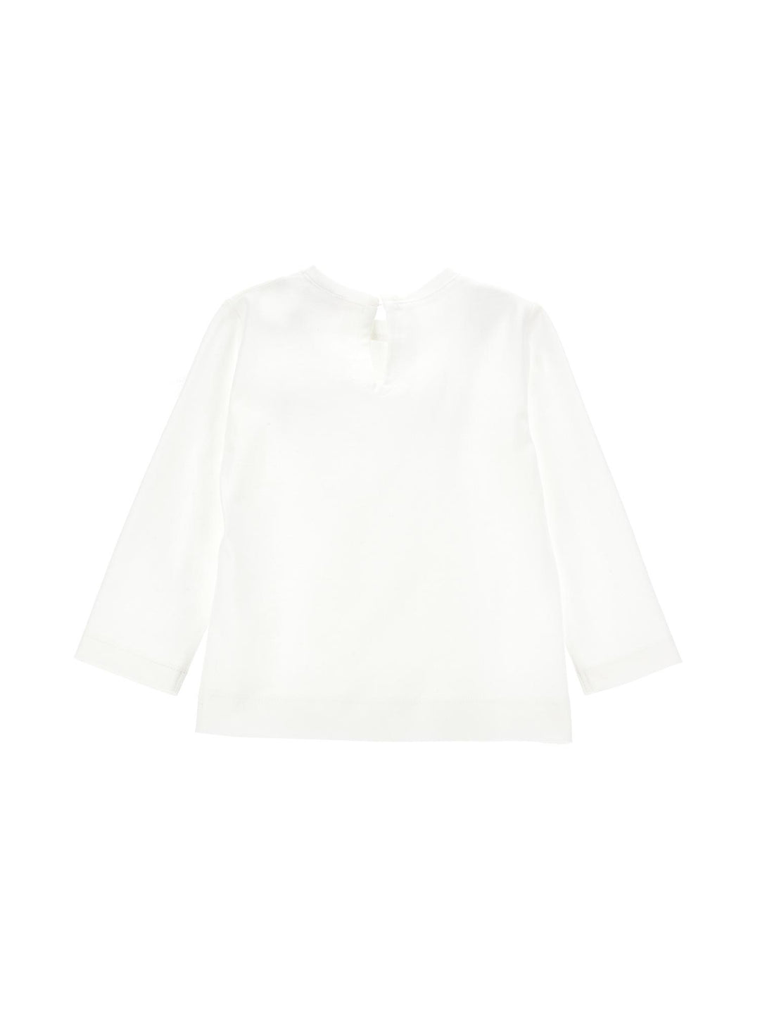 Maglia bianca con applicazioni