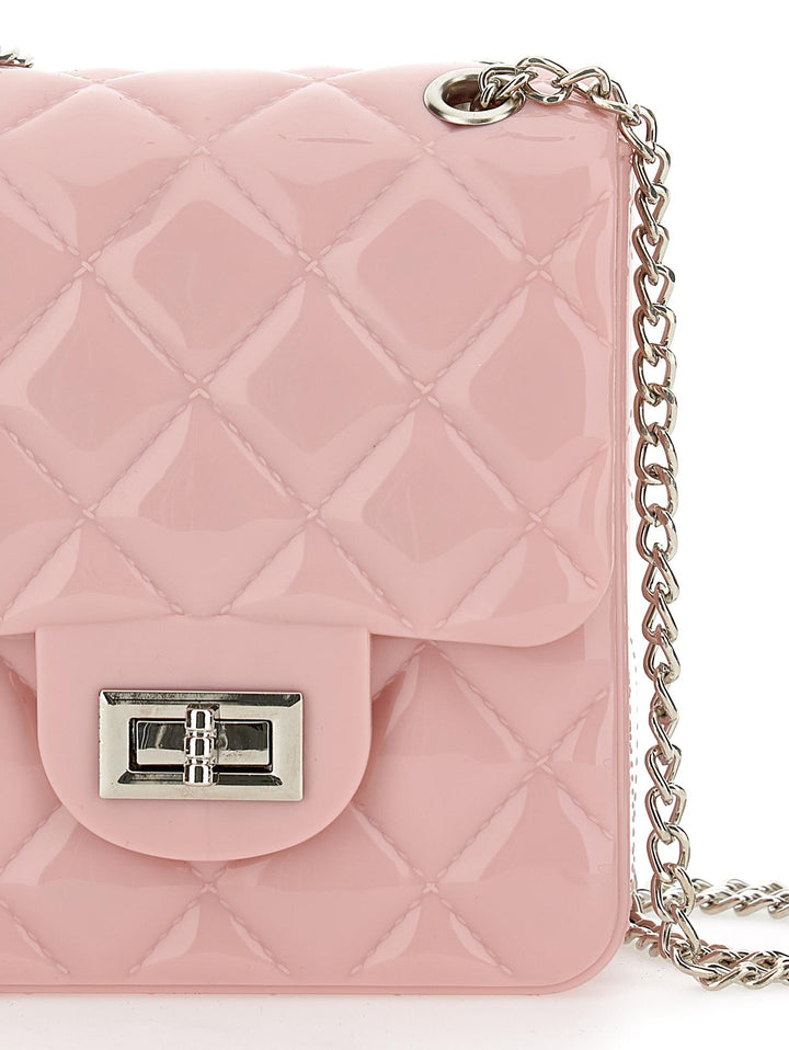 Borsa rosa a spalla bambina 17B0082085 0090 Monnalisa kids 