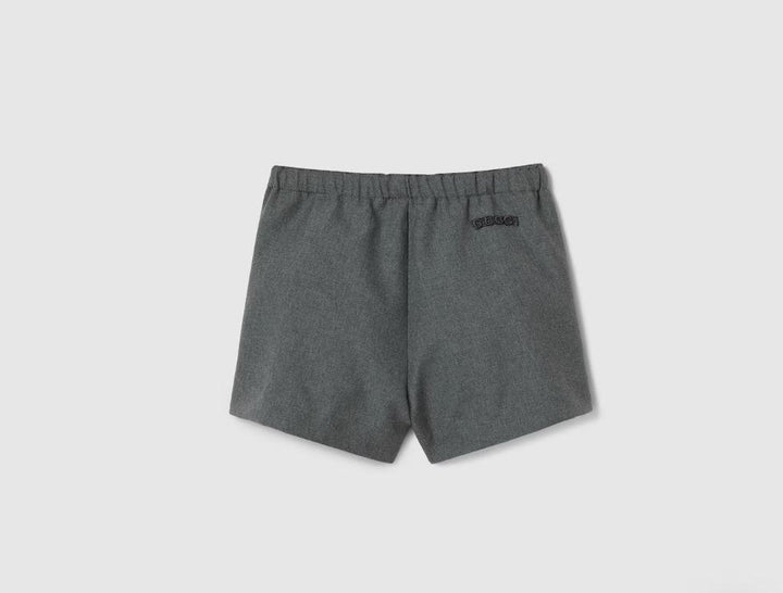 bermuda grigio neonato 831841XWA1Z 1401 GUCCI KIDS 