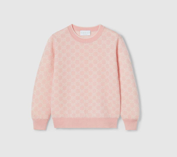 maglia rosa bambina 834349XKEZO 5012 GUCCI KIDS 