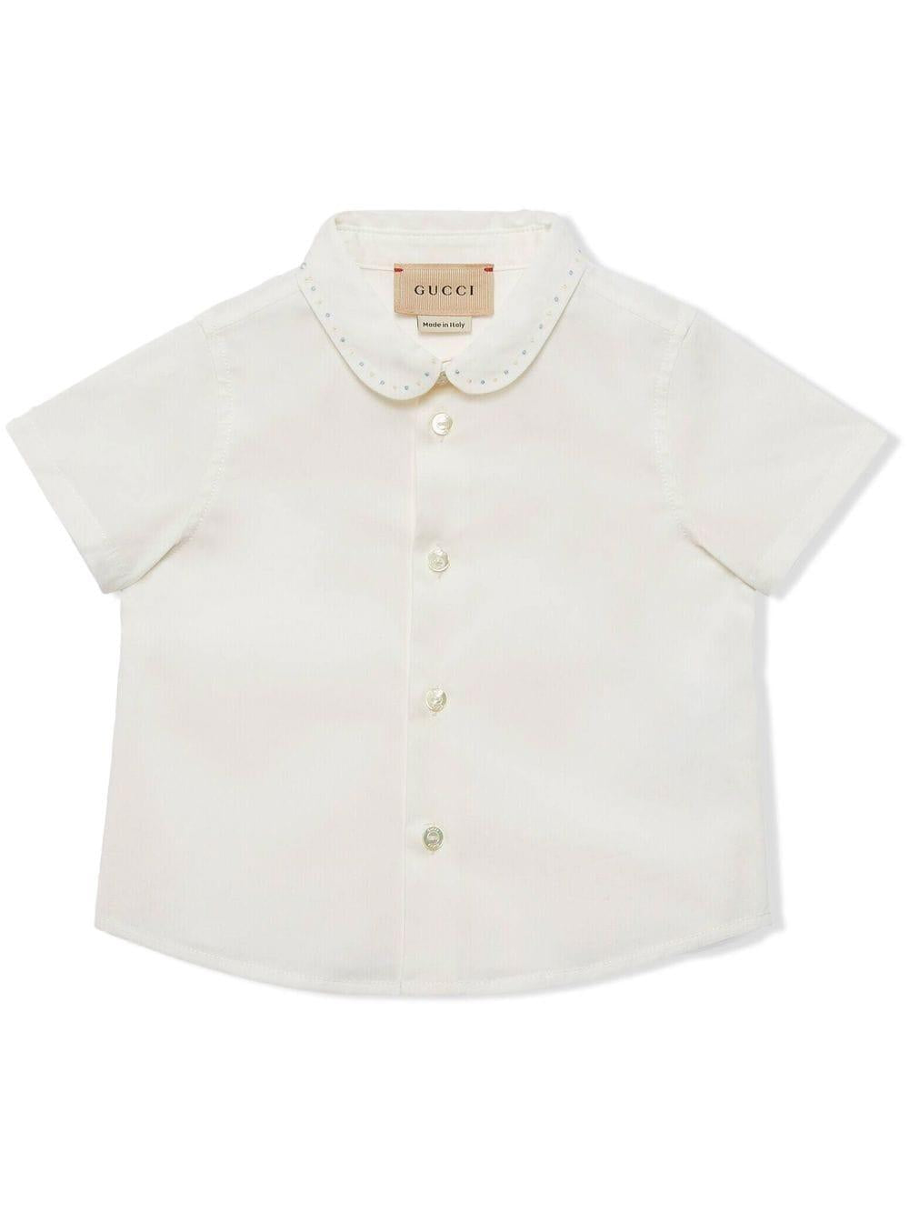 Camicia bianca neonato