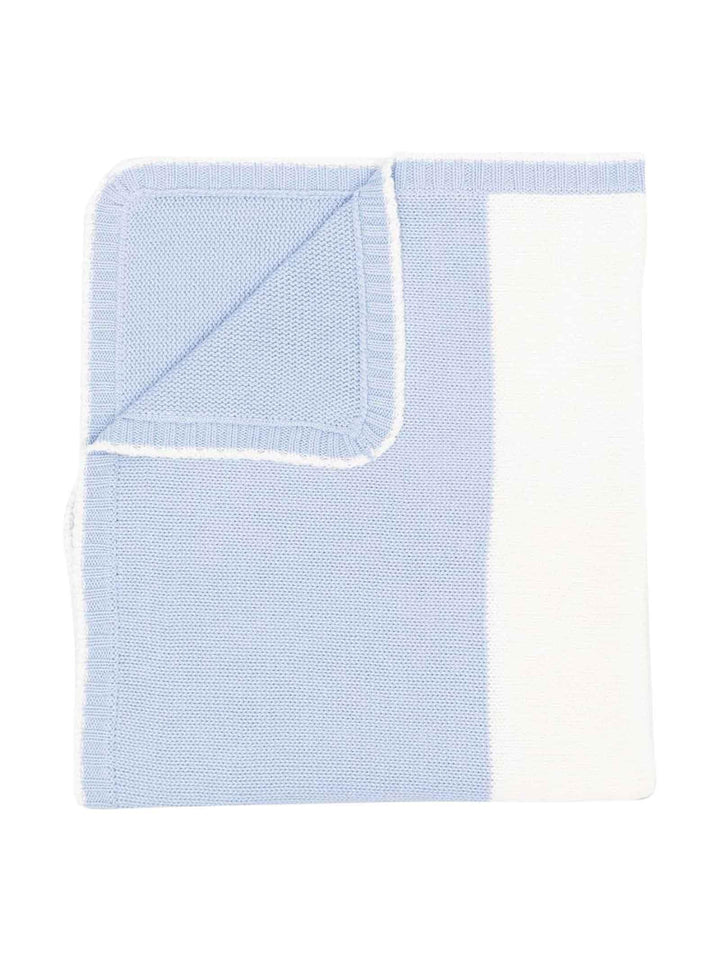 Coperta azzurra neonata