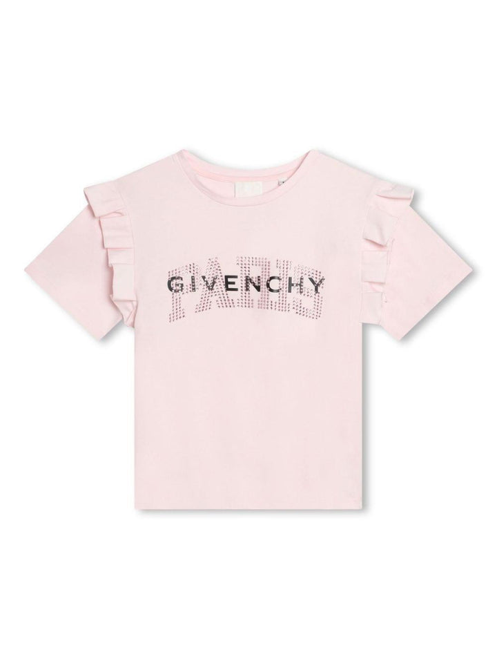 t-shirt rosa bambina H30077 44Z Givenchy Kids 