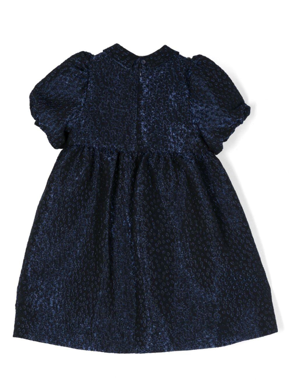 Abito blu bambina