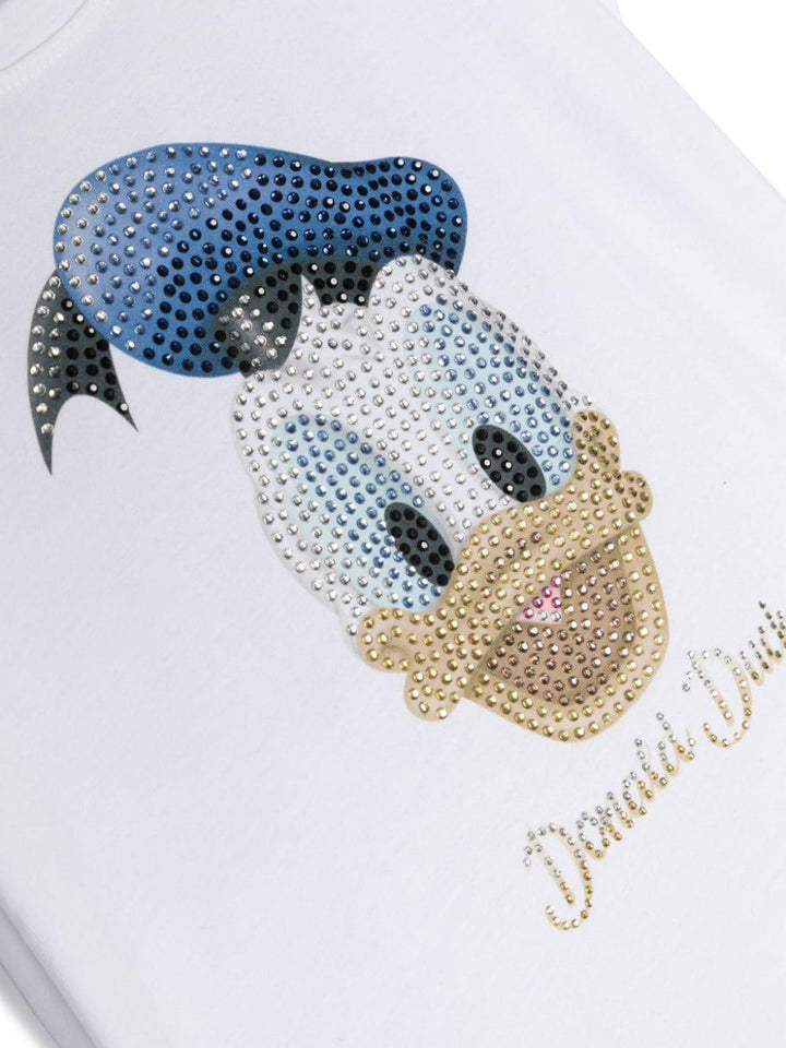 T-shirt bianca bambina
