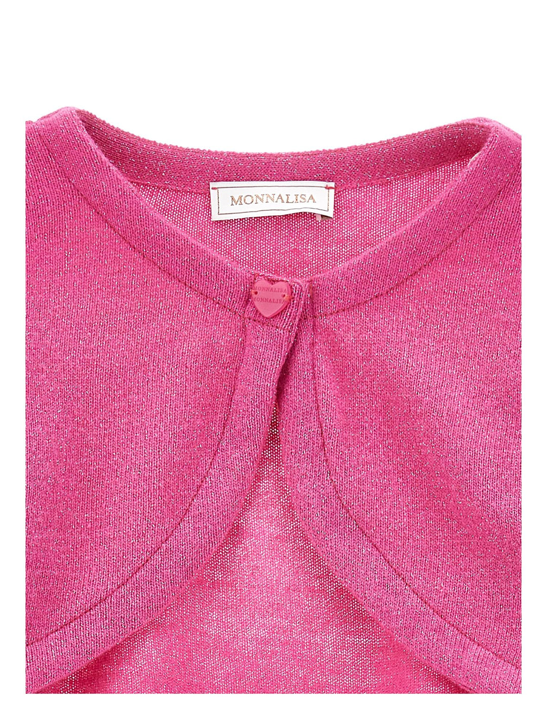 Cardigan fucsia  bambina